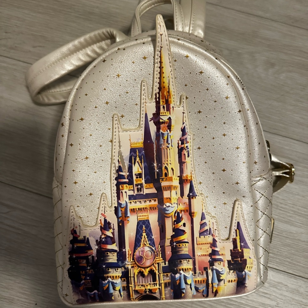 Loungefly Sparkling Castle Backpack